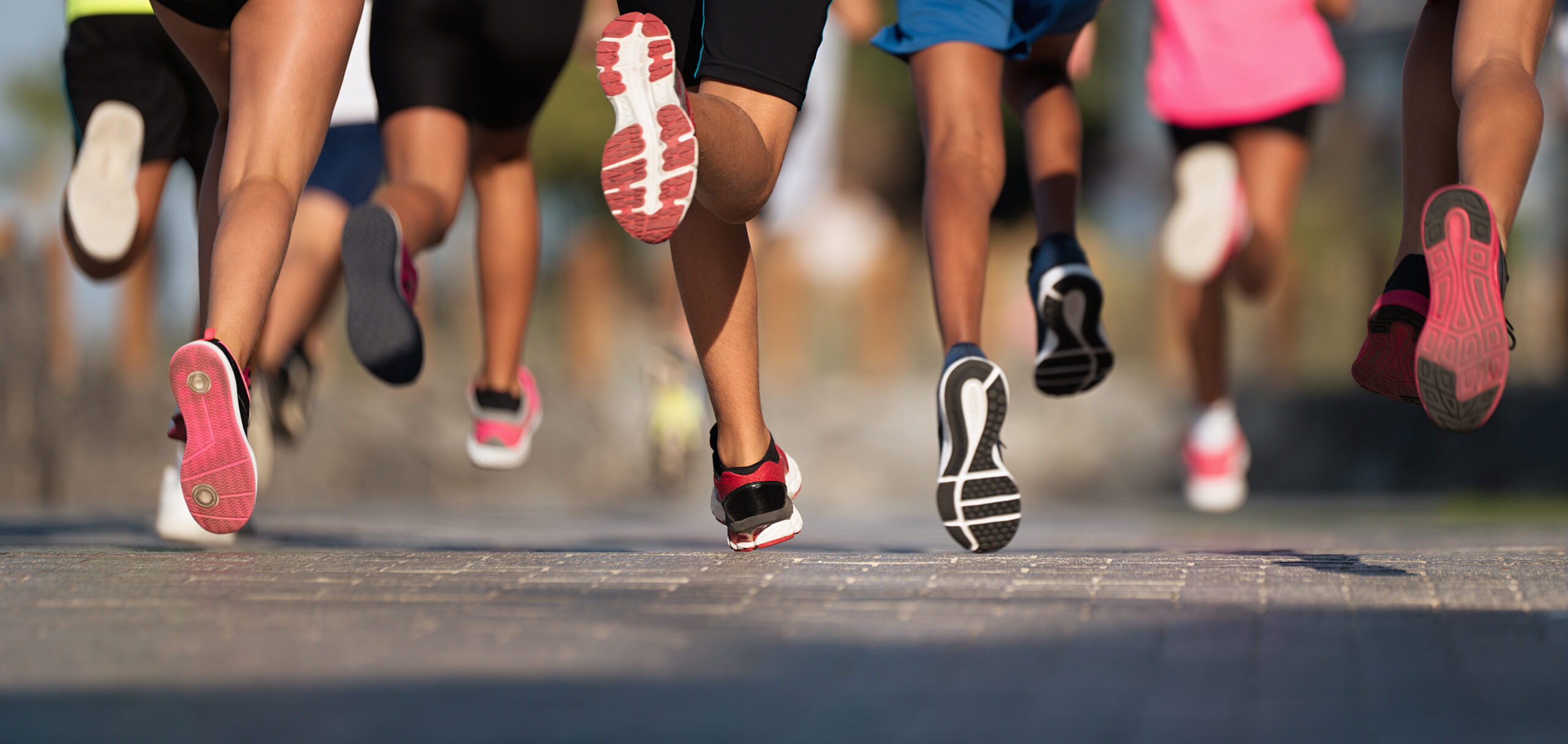 Running children, young athletes run in a kids run race,running